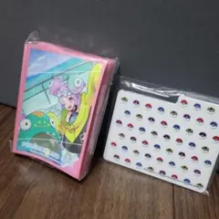 ナンジャモ SR ケース スリーブセット デッキシールド『ナンジャモ(ジムセット)』64枚入り【サプライ】{-}