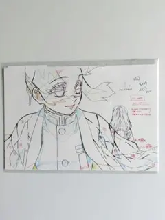 鬼滅の刃 原画ポストカード 胡蝶しのぶ 柱展 柱 表情