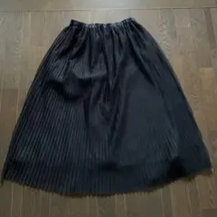 黒のプリーツスカート Mサイズ