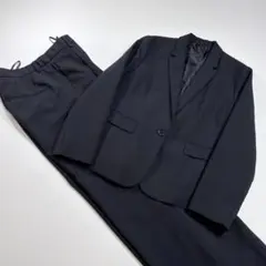 美品 Safari CURRENT 軽量＆撥水 ストレッチ セットアップ 黒 S - メルカリ