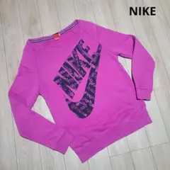 【US古着】 NIKE ナイキ スウェット ビッグスウォッシュ ピンク