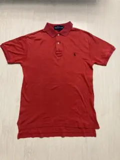 90s 古着 ポロラルフローレン 刺繍ロゴ ビッグシルエット ポロシャツ