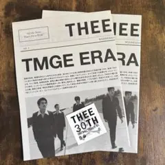 ミッシェルガンエレファント THEE TIMES 新聞 2部 ステッカー1枚