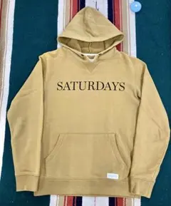 SATURDAYS SURF NYC パーカー Sサイズ マスタードのサムネイル