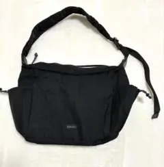 FIRANO ブラック　ナイロン ショルダーバッグ　撥水／軽量／新品/未使用