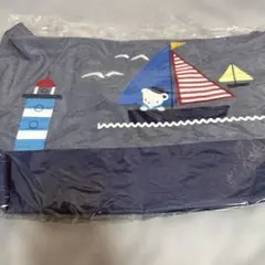 新品 ファミリア 2026AW新作 手刺繍 デニムバッグ マチ付 ハンドバッグ