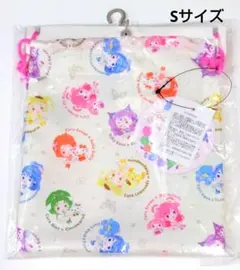 Yes!プリキュア5GoGo!×Sanriocharacters巾着S 総柄