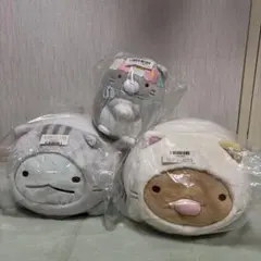 すみっコぐらしねこぬいぐるみセット