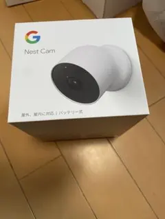 GoogleNestCam 屋外 屋内対応 バッテリー式 可動品 付属品一部不足 
