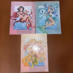 ★この素晴らしい世界に祝福を マーメイド水着ver.クリアファイル3種セット★