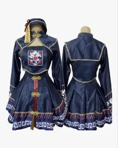 ハロウィン コスプレ 3点セット キョンシー 衣装 ハロウィンコスチューム