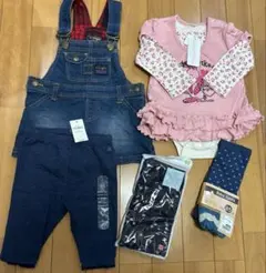 子ども服　まとめ売り　ユニクロ　西松屋　babyGAP ラングラー 80 5点