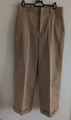 新品JOURNALSTANDARDベージュ ストレートパンツ40