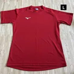 ミズノ 半袖 Tシャツ 赤 Lサイズ メンズ スポーツ サッカーのサムネイル