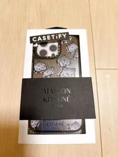 Casetify メゾンキツネiPhone 16 Pro Max MAISON KITSUNE x CASETIFY SOUND WAVE IPHONE 16 PRO MAX