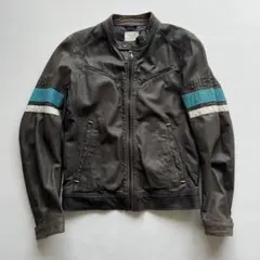 【超希少】ディーゼル 00s archive vintage ラムレザー y2k