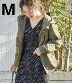 【値下げ】ビス　マウンテンパーカー　カーキ　M