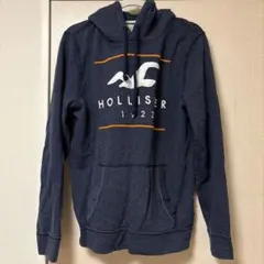 HOLLISTER ネイビー パーカー Mサイズ