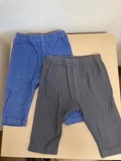 ユニクロ　7分丈レギンスパンツ　2点セット