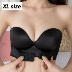 チューブトップブラ XL ブラック ノンストラップ ブラジャー ドレス用48のサムネイル