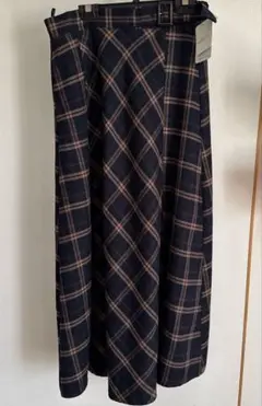 チェックスカート 秋冬