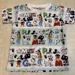 ミッキーマウス キャラクター Tシャツ 110