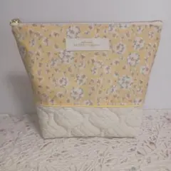 ハンドメイド　リバティ　保冷ポーチ