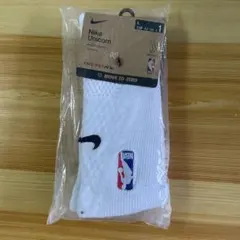 NIKE NBA 白ソックス クルー丈 Lサイズ（EUR42〜46） 新品未使用