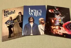 B'z 팬클럽 회보지 be with! 3권 세트