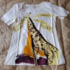 美品　モリハナエ　半袖カットソー　Mサイズのサムネイル
