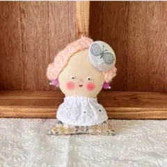 森のくまちゃん ミナペルホネン ハンドメイドぬいぐるみチャーム