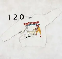 【新品】マーキーズ パロディ マクドナルド KFC トレーナー １２０