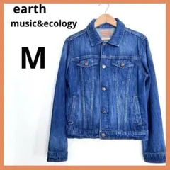 デニムジャケット ジージャン 【アースミュージック＆エコロジー】インディゴ M