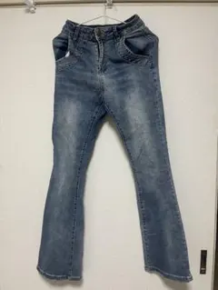 Dazy x StarSeries フレアデニムパンツ M