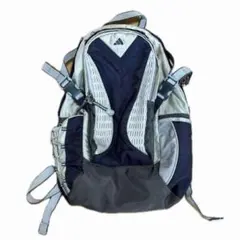 adidas ネイビー/グレー バックパック　リュック　90s