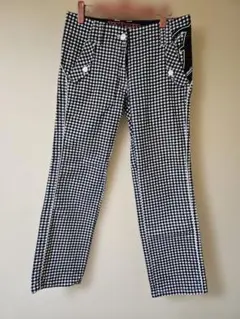 FILA　ゴルフギンガムチェックパンツ