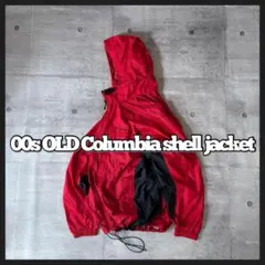 00s OLD Columbia シェルジャケット ドローコード ゴープコア
