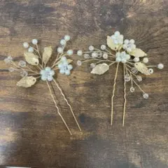 結婚式　髪飾り　ヘアアクセサリー