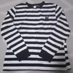 SHEIN ボーダー 長袖カットソー 11-12Y
