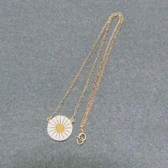 中古】ジョージジェンセン ネックレス デイジーモチーフ 925S刻印 