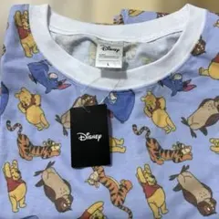 新品　くまのプーさん総柄　Tシャツワンピースのサムネイル