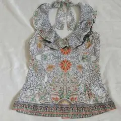 グレースコンチネンタル　サイズ36 フリルノースリーブトップス