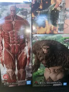 一番くじ進撃の巨人　A賞、B賞、D賞、ラストワン賞セット　おまけポスター付き