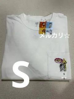 UNIQLO UT スターウォーズ ポケットTシャツ R2-D2 C-3PO S