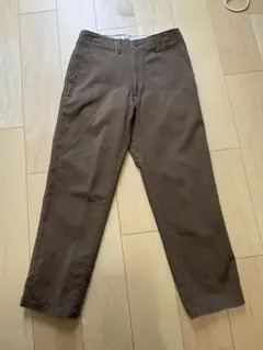 UNIQLO U チノパン ブラウン　ワイド