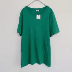 夏秋 コットンオン Ｔシャツ Ｓ グリーン 無地 ９1クラシック ストリートのサムネイル