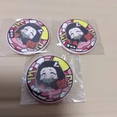 禰豆子 缶バッジ 3個セット おまけ付き