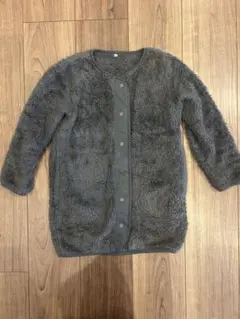 フリースジャケット 120cm グレー