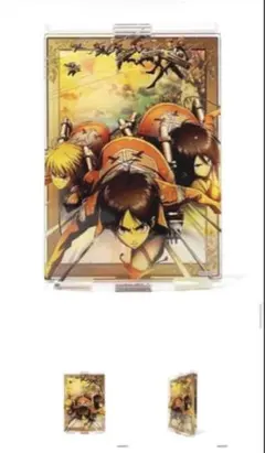 新品　進撃の巨人　キービジュアルアクリルスタンド　Season1 アクスタ