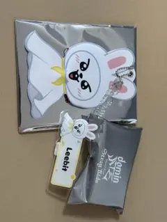 StrayKids スキズ リノ リービット うちわキーホルダー他2点セット